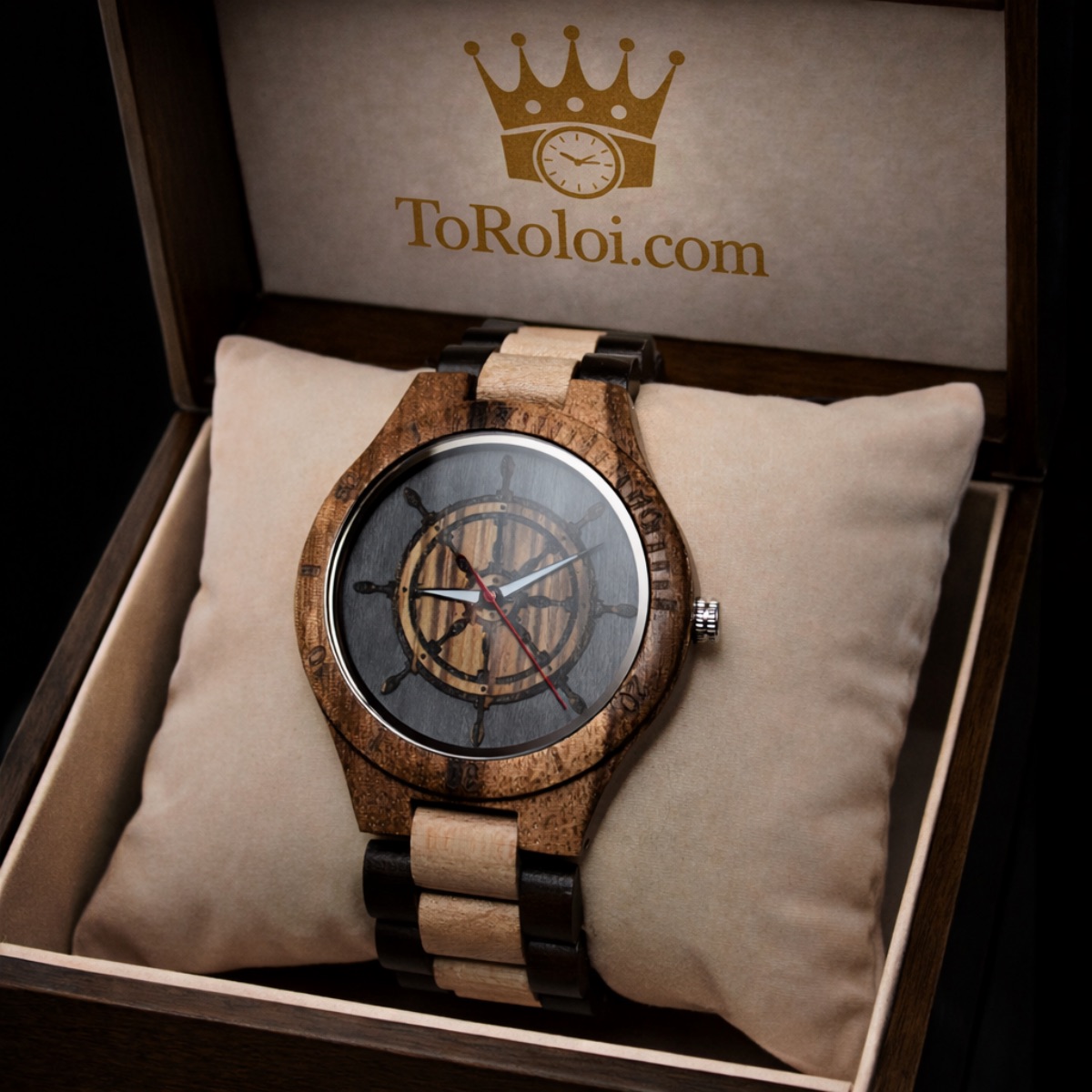 Ρολόι ξύλινο