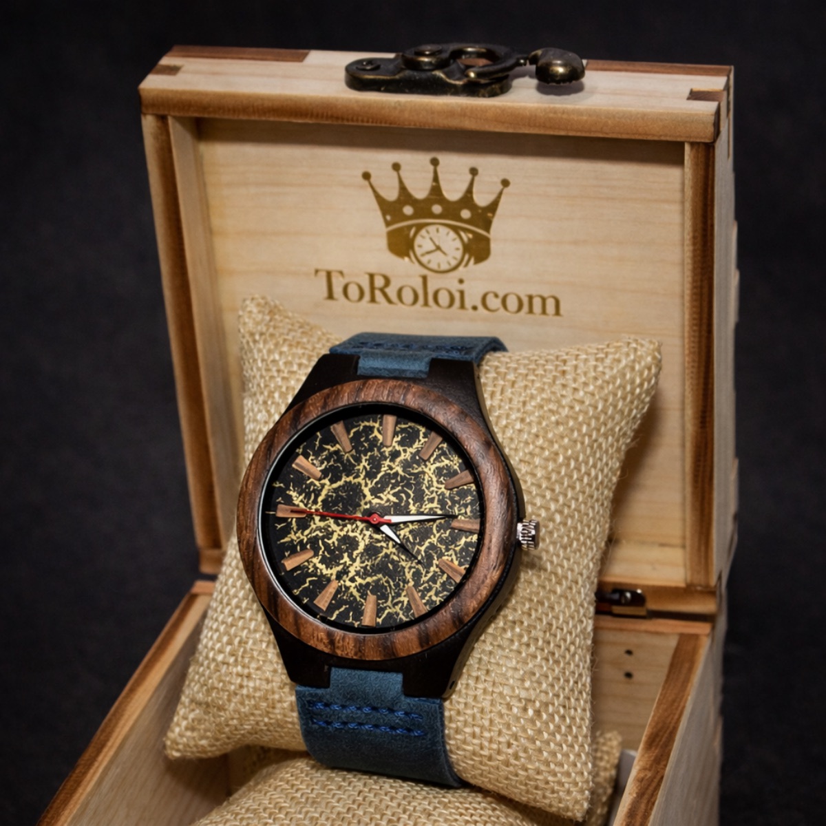 Ρολόι unisex ξύλινο