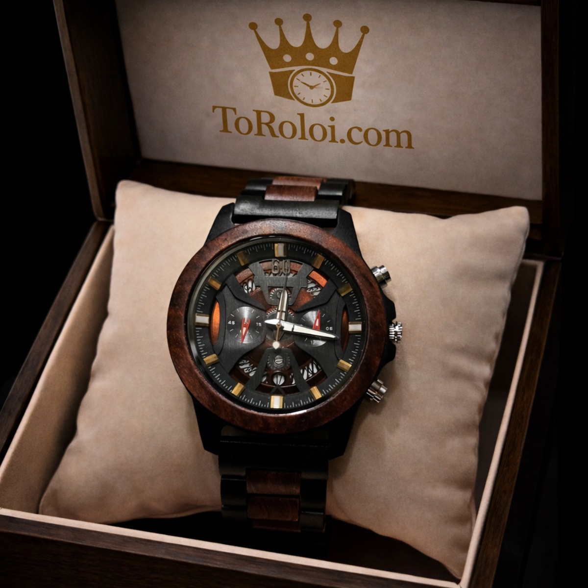 Ρολόι ξύλινο