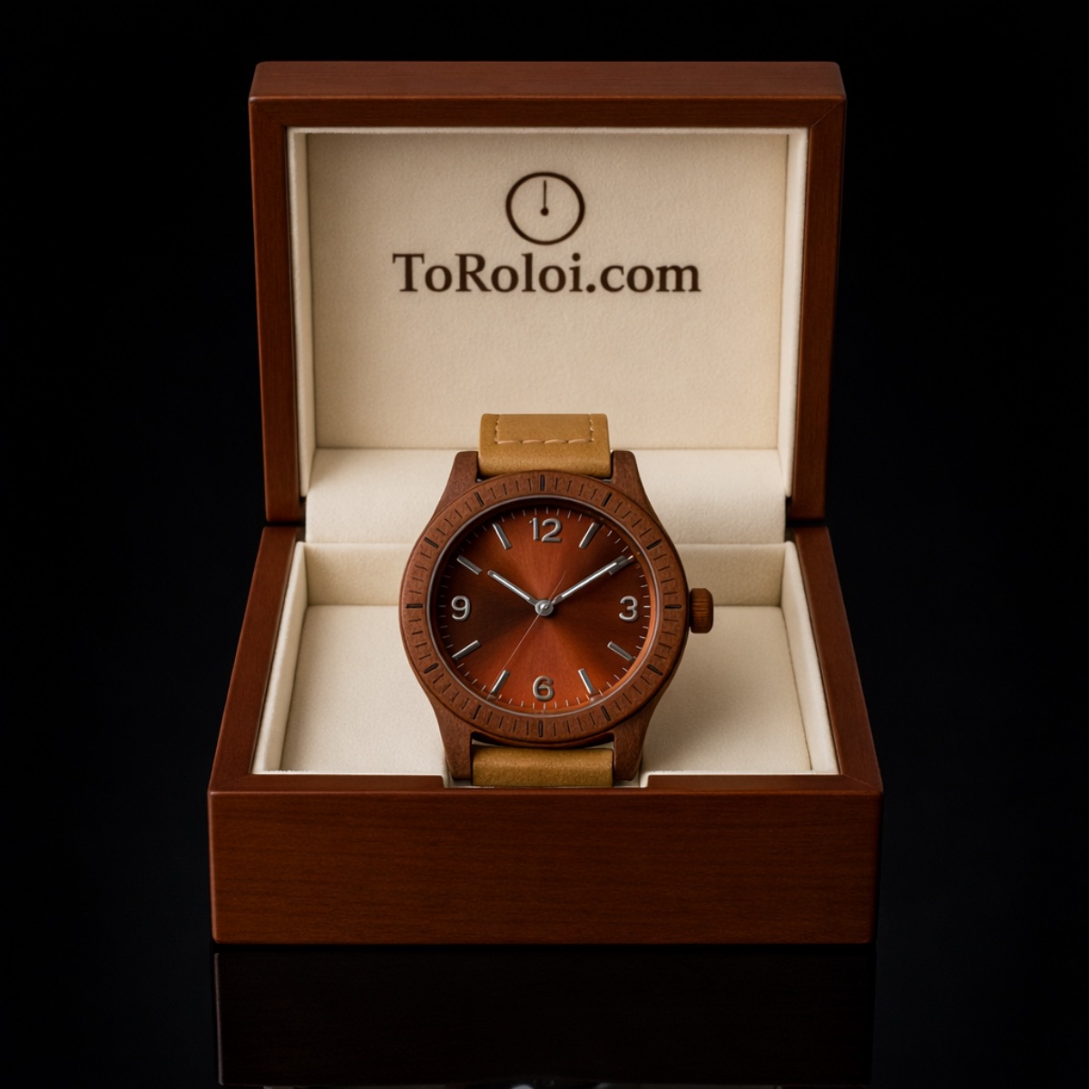 unisex ρολόι ξύλινο