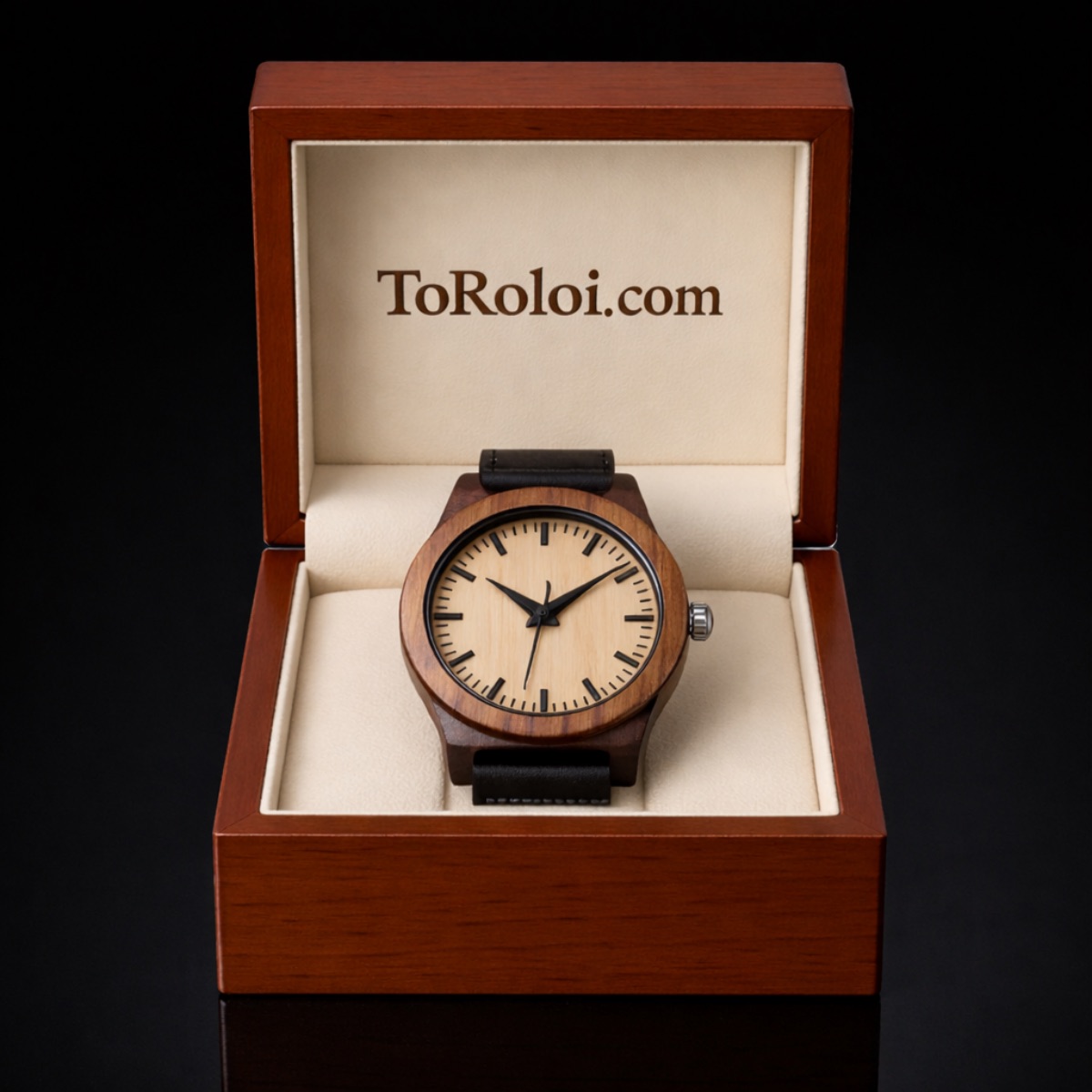 unisex ρολόι ξύλινο