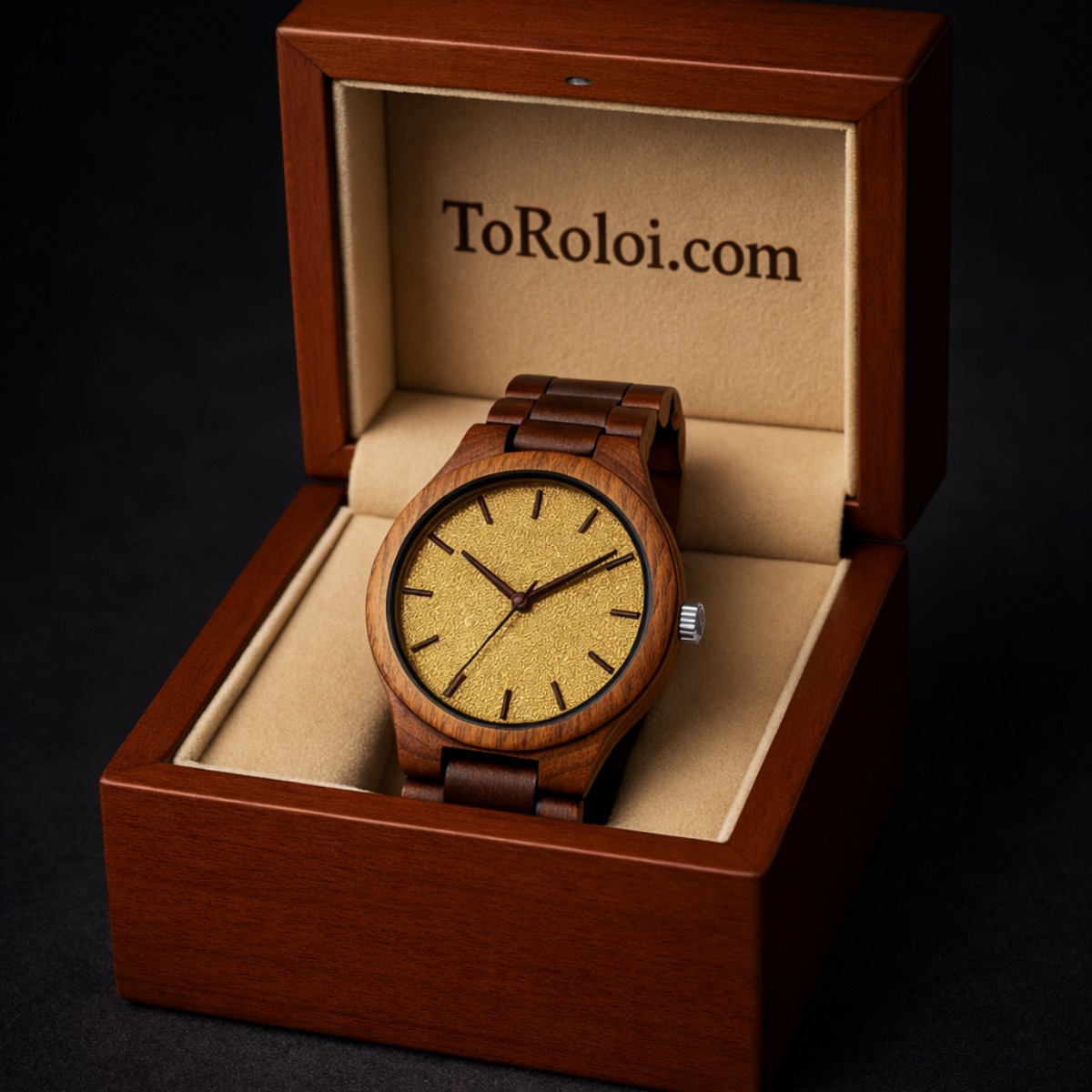 unisex ρολόι ξύλινο