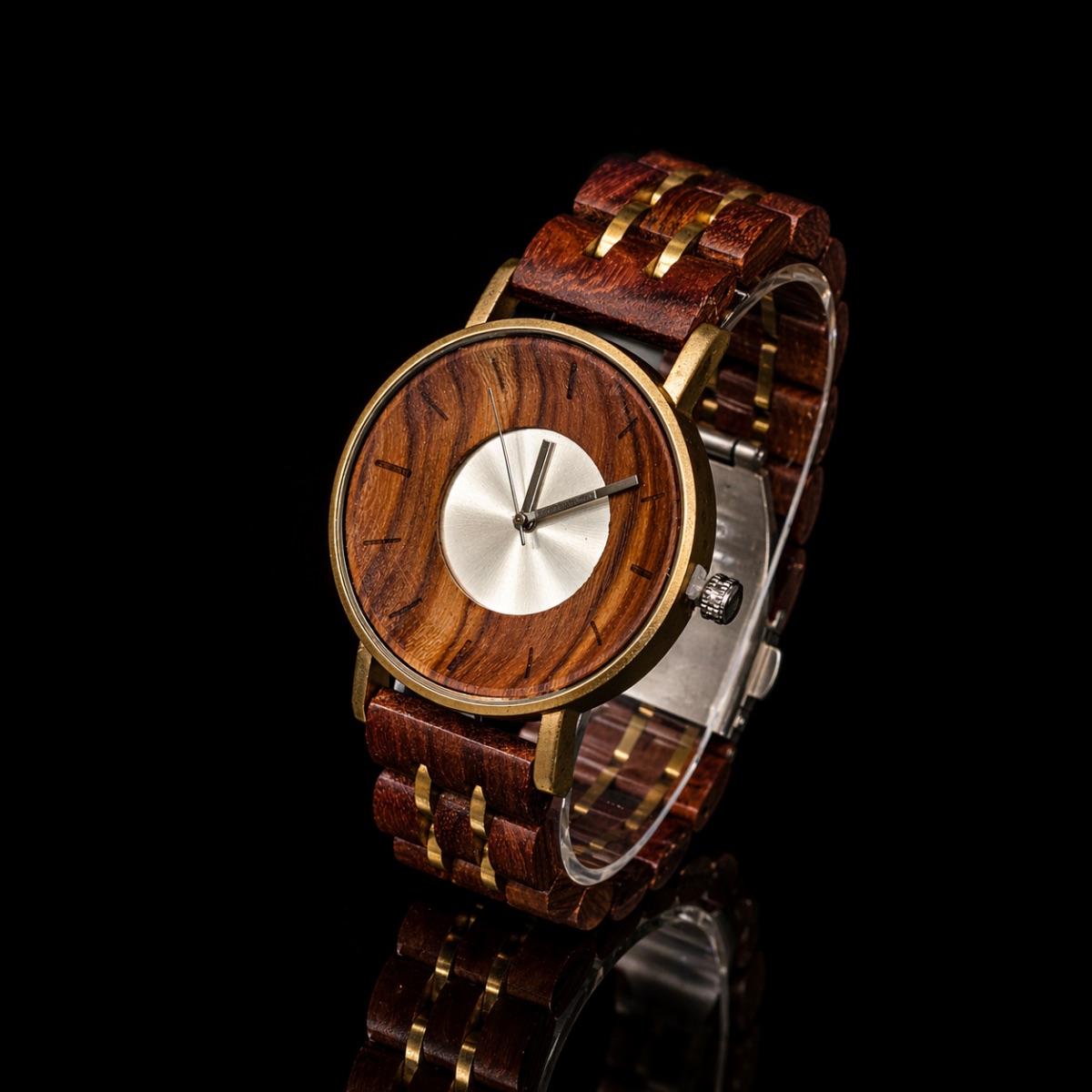 unisex ρολόι ξύλινο