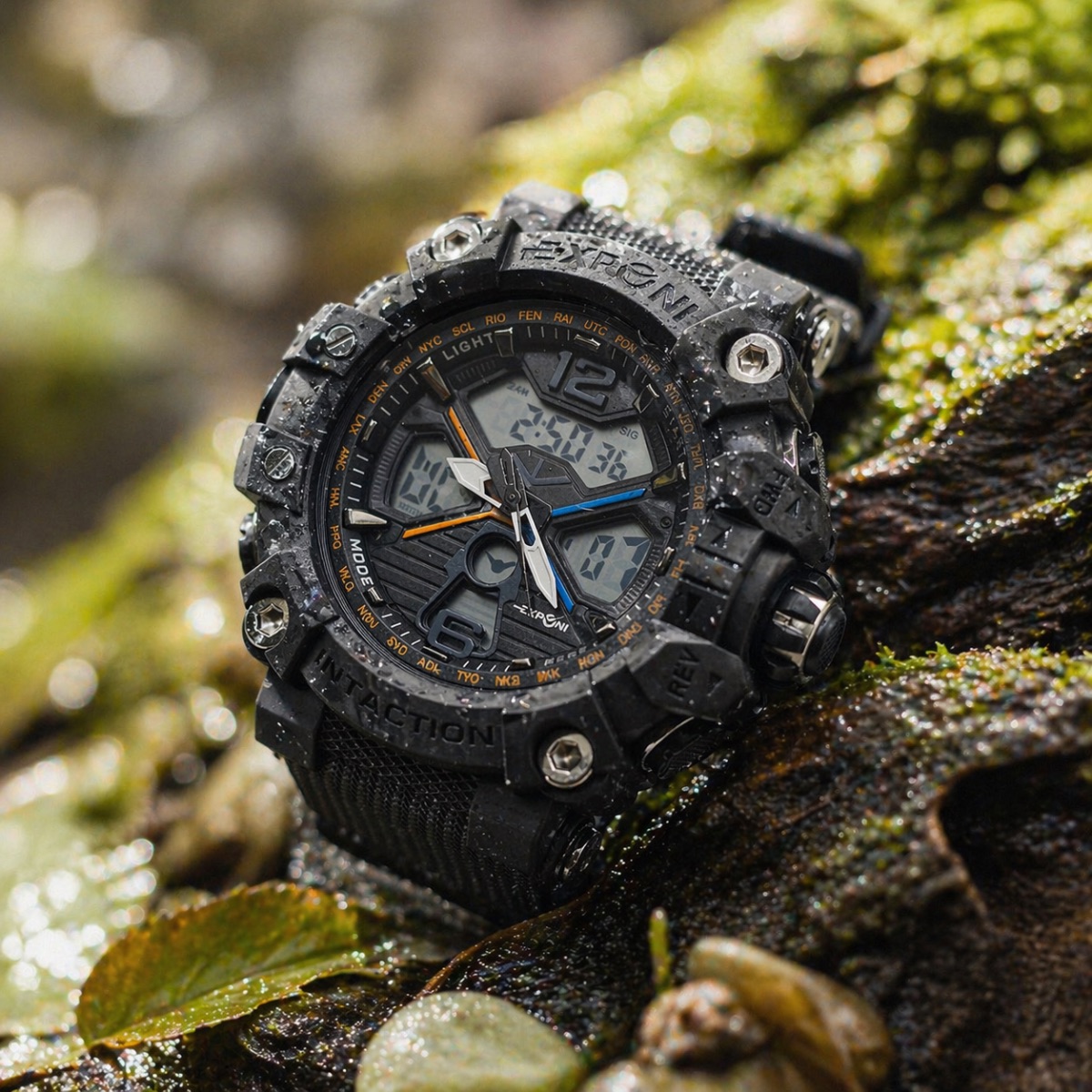 Ρολόι ανδρικό ηλεκτρονικό-αναλογικό ( Αδιάβροχο )